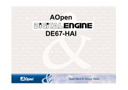 AOpen DE67-HAI - Omtec