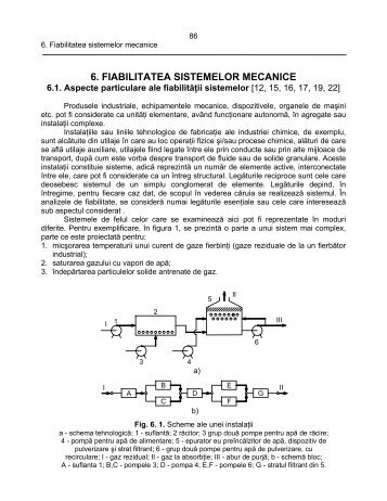 6. FIABILITATEA SISTEMELOR MECANICE