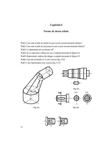 Capitolul 6 Norme de desen tehnic