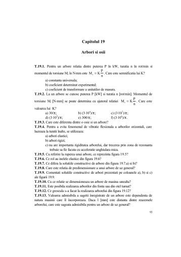 Capitolul 19 Arbori si osii