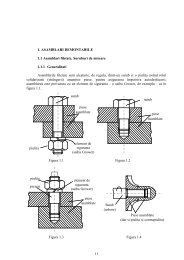 Asamblari demontabile - Catedra de Organe de Masini si Tribologie