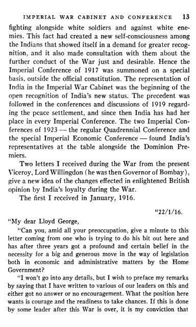 WAR MEMOIRS OF DAVID LLOYD GEORGE 1917