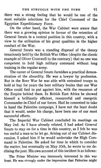 WAR MEMOIRS OF DAVID LLOYD GEORGE 1917