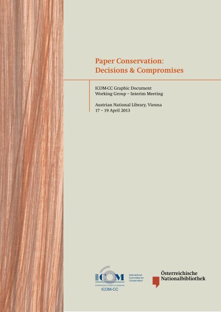 Paper Conservation: Decisions & Compromises
