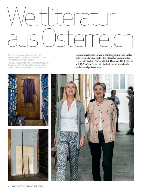 Magazin 2 / 2013 - Österreichische Nationalbibliothek