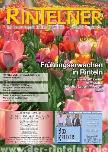 Badtrends 2012 - Der Rintelner