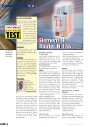 Siemens IP Router N 146 Siemens IP Router N 146 - elektrobörse