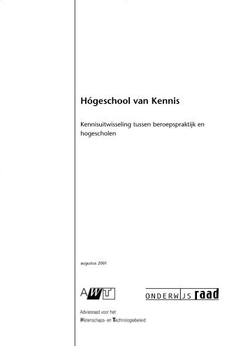 Integrale tekst - Onderwijsraad