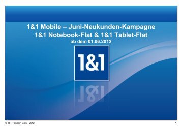 1&1 Tablet-Flats - One Pass GmbH