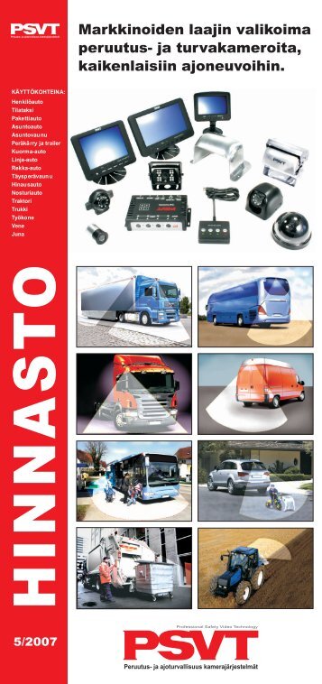 PSVT peruutuskamera- ja ajoturvallisuus ... - One-Pro