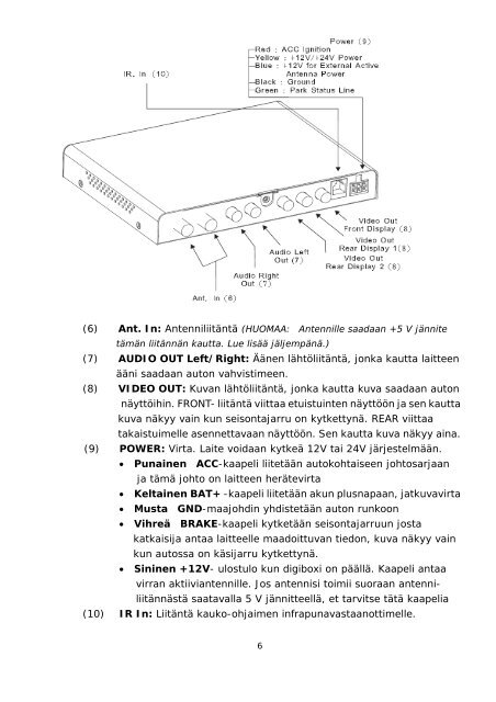 Asennus- ja kÃ¤yttÃ¶ohjeet [PDF] - One-Pro