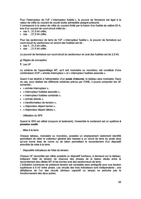 Cahier des Prescriptions Communes Techniques (CPCT) - ONE