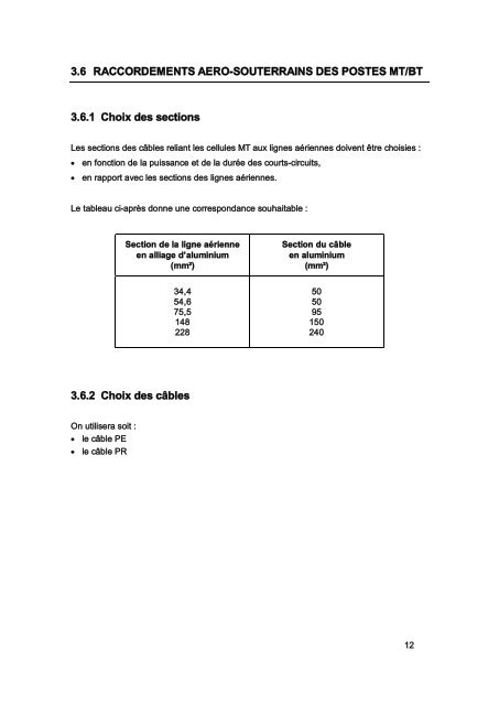 Cahier des Prescriptions Communes Techniques (CPCT) - ONE