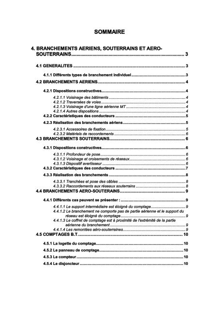 Cahier des Prescriptions Communes Techniques (CPCT) - ONE