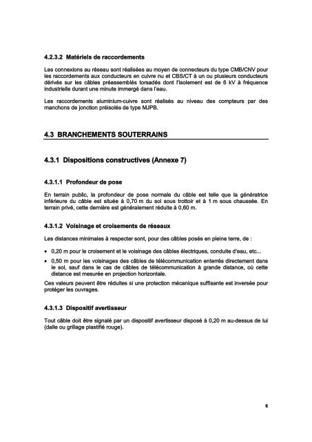 Cahier des Prescriptions Communes Techniques (CPCT) - ONE