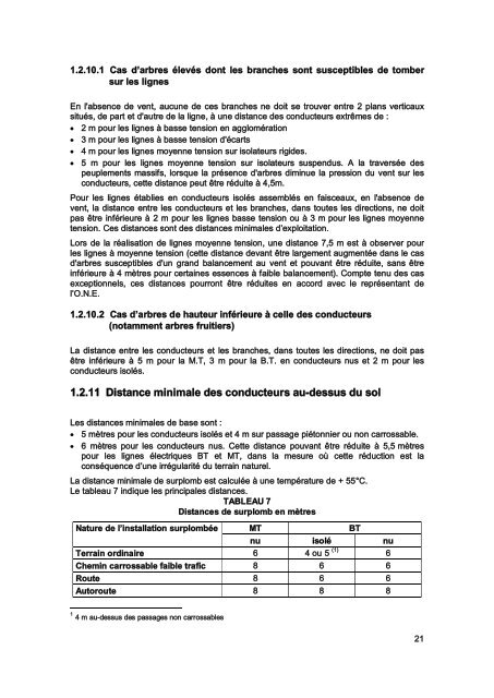 Cahier des Prescriptions Communes Techniques (CPCT) - ONE