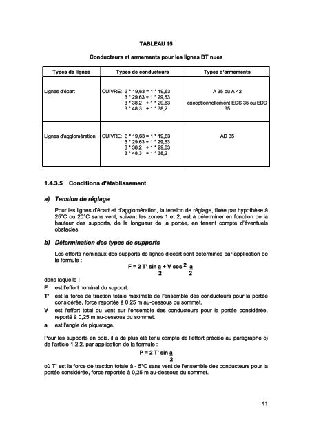 Cahier des Prescriptions Communes Techniques (CPCT) - ONE