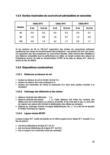 Cahier des Prescriptions Communes Techniques (CPCT) - ONE