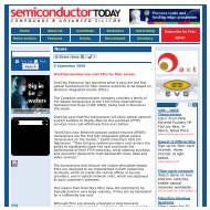 Semiconductor Today - OneChip Photonics