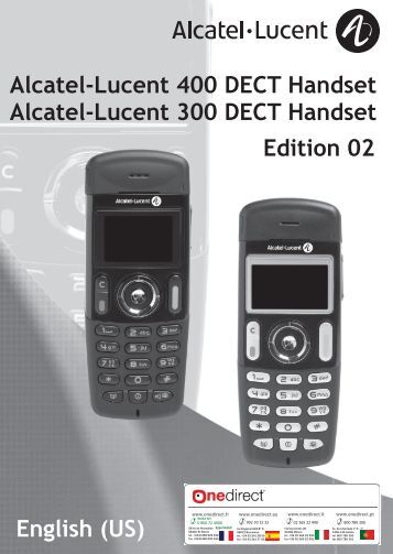 Alcatel-Lucent 9 Series Digital Phones Manual