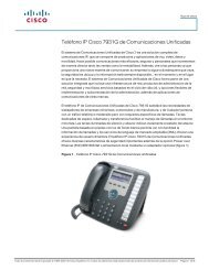 TelÃ©fono IP Cisco 7931G de Comunicaciones Unificadas - Onedirect