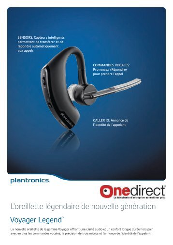 Fiche constructeur - Onedirect