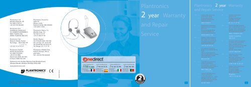 Plantronics S12 - Onedirect