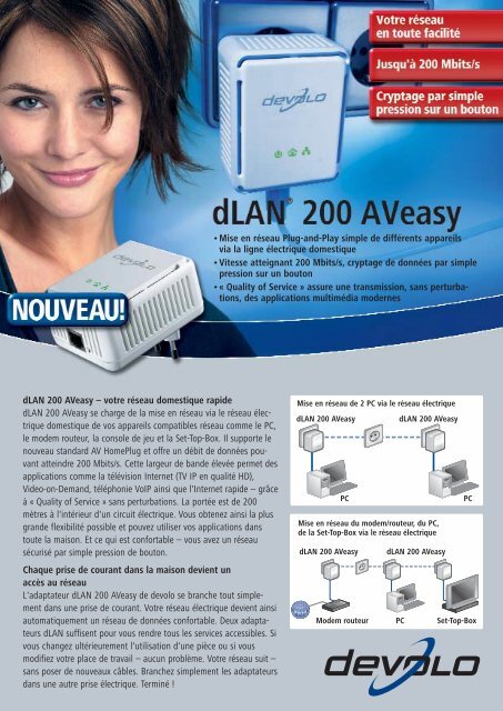 dLAN 200 AVeasy - Onedirect