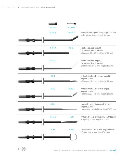 accessories for electrosurgery - OneMed