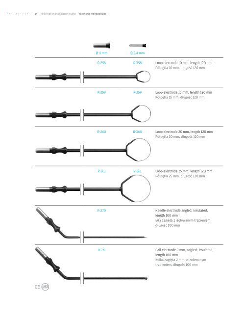 accessories for electrosurgery - OneMed