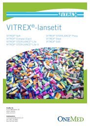 VITREXÂ®-lansetit - OneMed