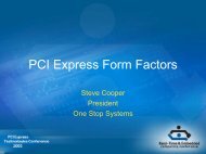 PCI Express Form Factors - One Stop Systems, Inc.