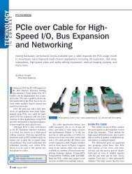 PCIe over Cable for High - One Stop Systems, Inc.