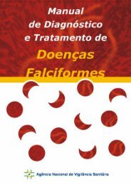 Guia sobre DoenÃ§a Falciforme - Manual de DiagnÃ³stico - Fesf - SUS