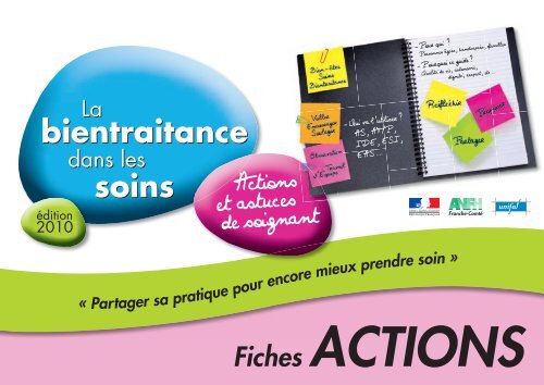 Fiches actions "La Bientraitance dans les soins" - ARS Franche-ComtÃ©