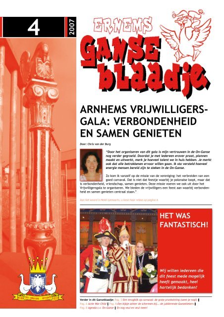 gAlA: verbondenheid en sAmen genieten - On-Ganse