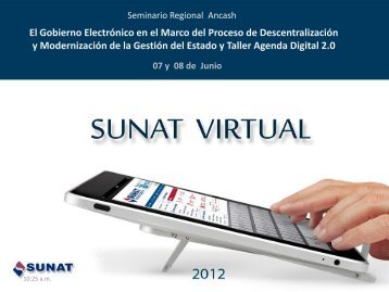 SUNAT VIRTUAL - Ongei
