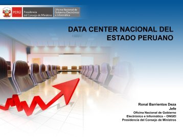 Data Center Nacional del Estado Peruano. - Ongei