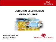 Gobierno ElectrÃ³nico y TecnologÃ­as Open Source - Ongei