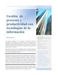 GestiÃ³n de procesos y productividad con tecnologÃ­as de la ... - Ongei