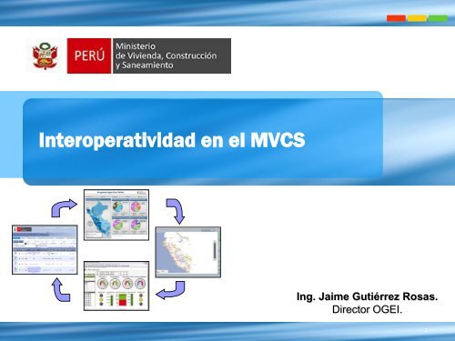 Interoperabilidad en el sector vivienda, construcciÃ³n y ... - ONGEI