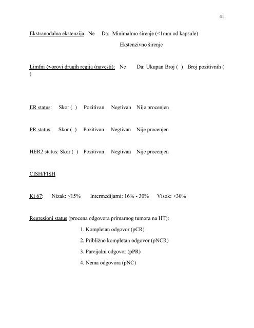 VodiÄ za dijagnostikovanje i leÄenje raka dojke - Institut za ...