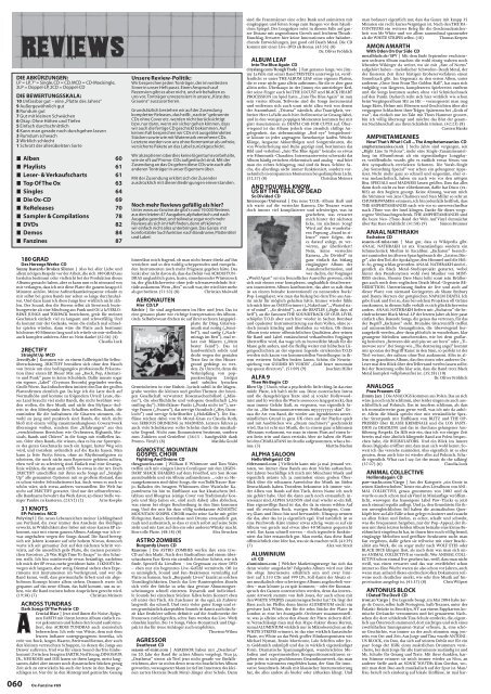 Top Of The Ox 63 - Webseite von Thomas Neumann