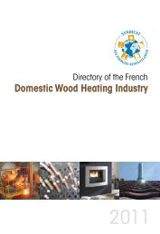 Domestic Wood Heating Industry - Syndicat des énergies  ...