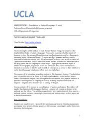 course syllabus - UCLA Summer Sessions Online Courses