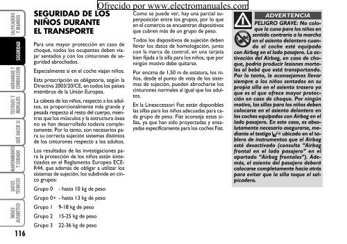 ¡LECTURA OBLIGATORIA! - Electromanuals.org