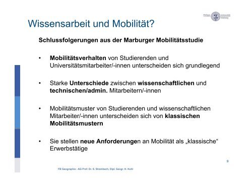 Wissensarbeit - Philipps-UniversitÃ¤t Marburg