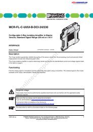 MCR-FL-C-UI/UI-B-DCI-24/230 - Onlinecomponents.com