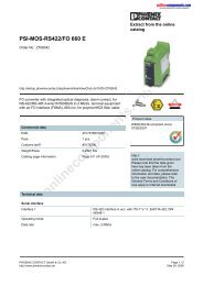 PSI-MOS-RS422/FO 660 E - Onlinecomponents.com