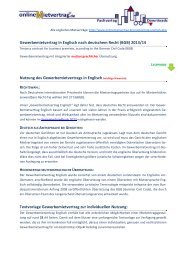 Mietvertrag Englisch Deutsch Mit übersetzung Onlinemietvertrag